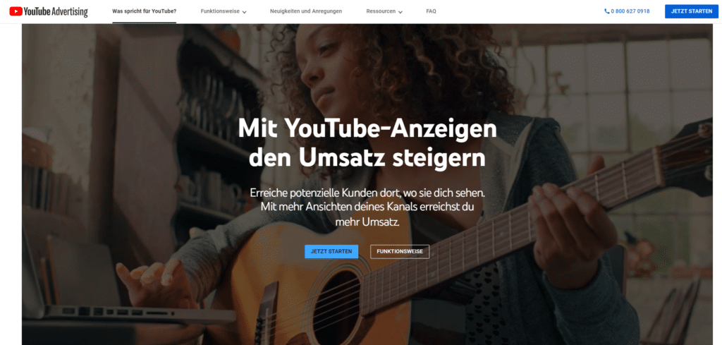 Videokampagnen mit YouTube